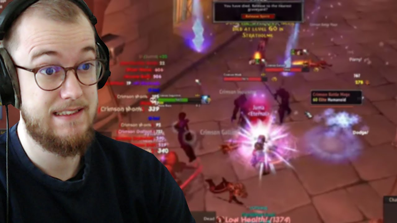 This HARDCORE group FULLY wiped in Strat LIVE...