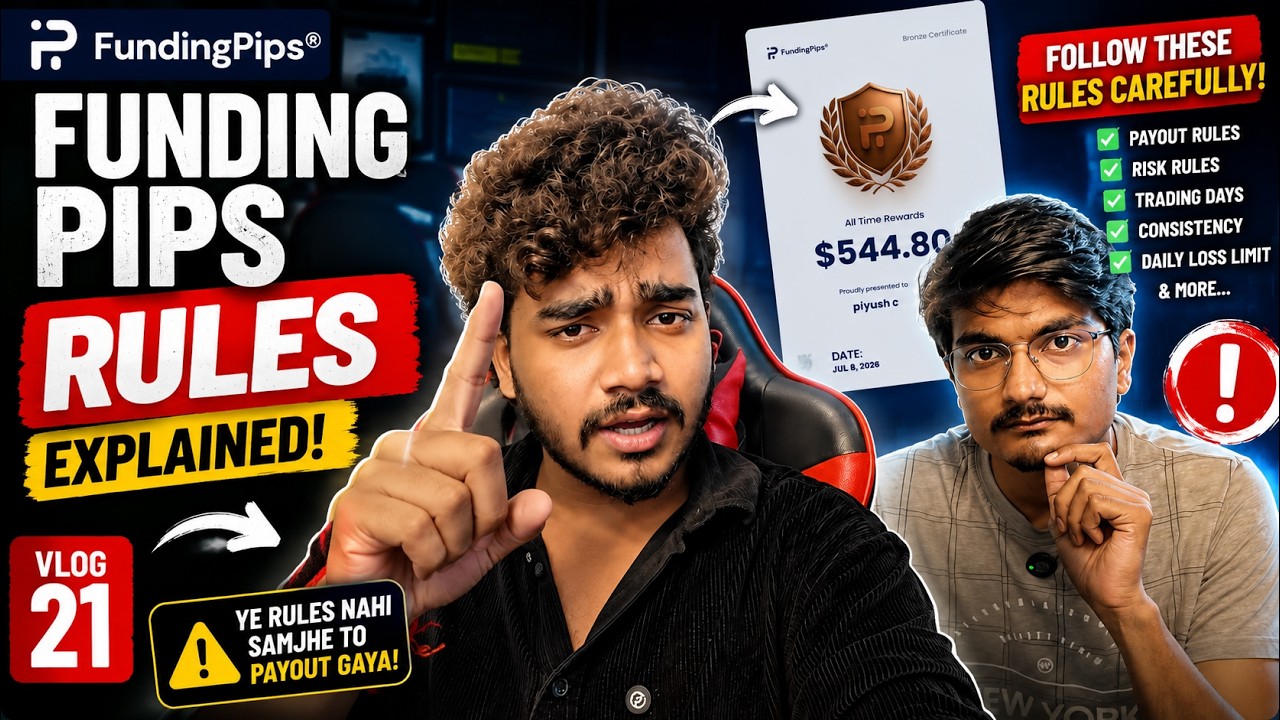 If You Don&rsquo;t Know These Funding Pips Rules, Forget About Getting Paid! 😳 || Vlog21