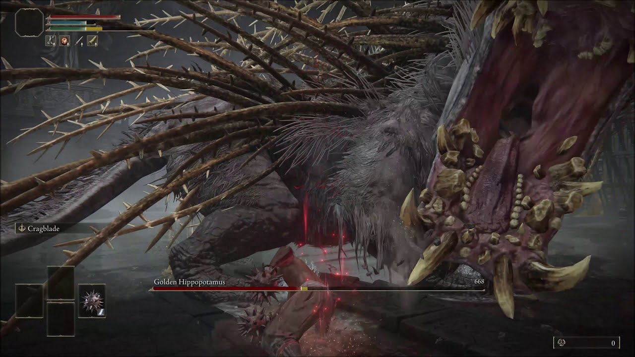 Elden Ring - Golden Hippopotamus [Level 1 - Star Fist / No Scadutree Blessings / No Damage]