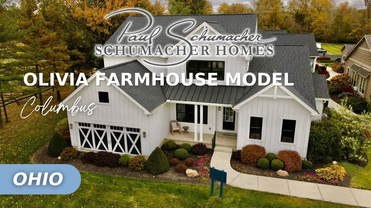 Columbus, Ohio | Schumacher Homes | 2,786 SF | Olivia Modern Farmhouse