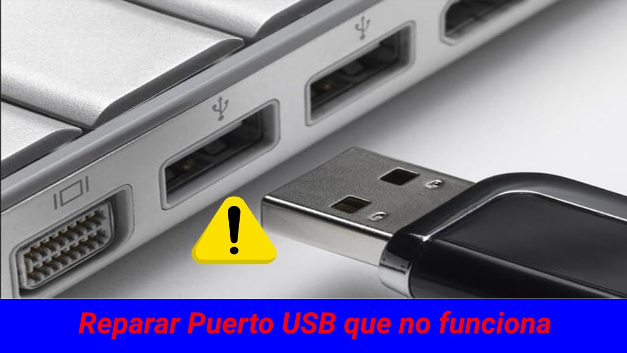 C&oacute;mo solucionar el problema con puerto USB que no funciona