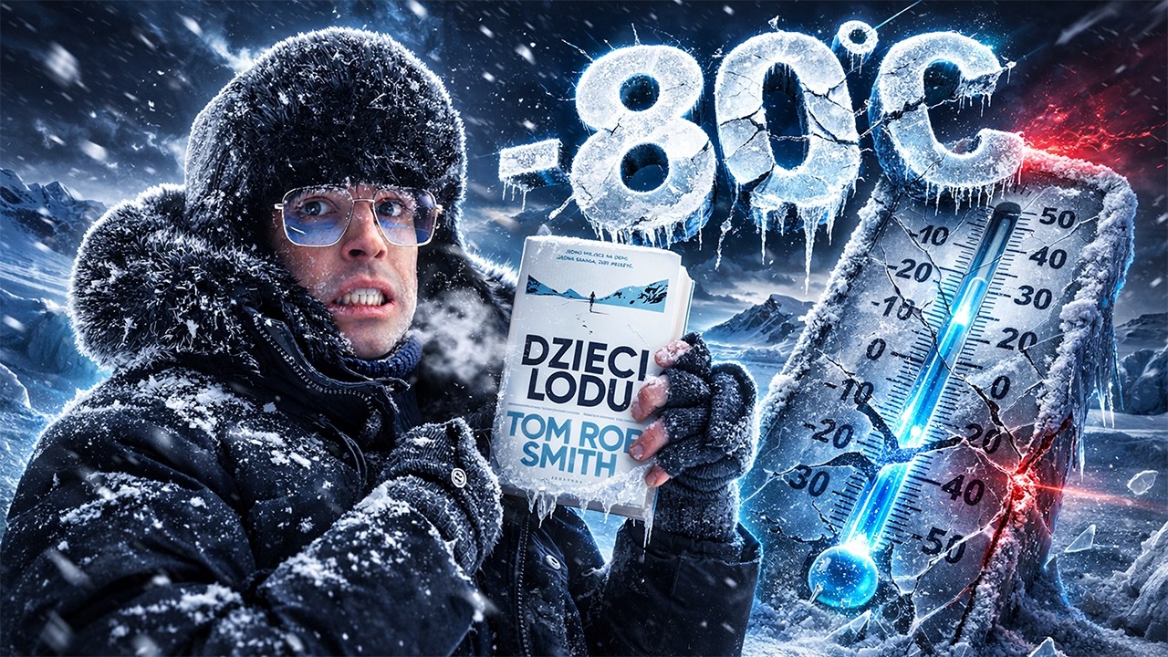 Jak przeżyć -80°C? Thriller, który zmraża bardziej niż polska zima - DZIECI LODU (Tom Rob Smith)