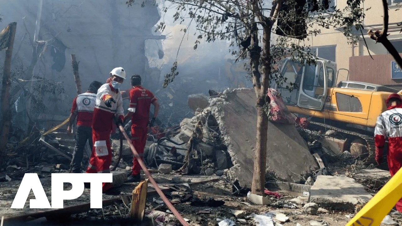 Destruction in Tehran After Fresh Israeli Strikes Pound Southeast of City | APT