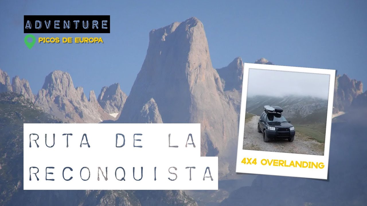 4x4 Route - POV Off road Ruta de la Reconquista in Picos De Europa Spain