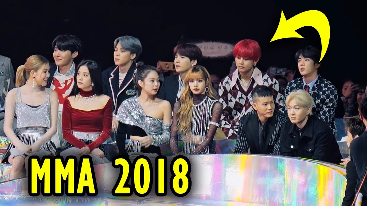 BTS MMA 2018 reactions (Blackpink mostly 😆)