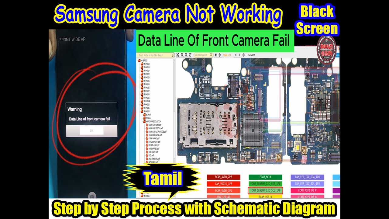 Samsung M30 camera Not Working | Black Screen | Camera Error | Camera Not Open |Camera Stuck |Tamil|