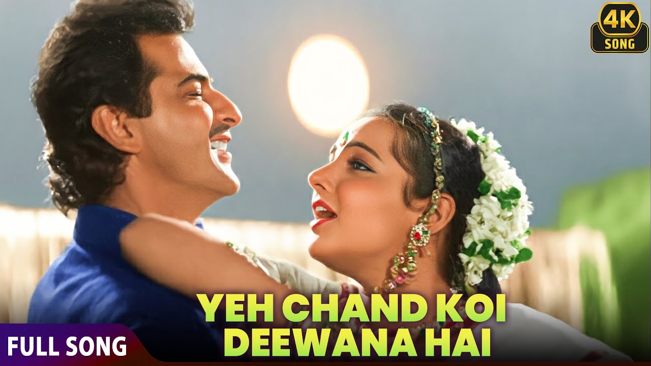 Yeh Chand Koi Deewana ♥💞 | Chhupa Rustam | Romantic 4K Song | Romantic Bollywood Song | 2001 Classic