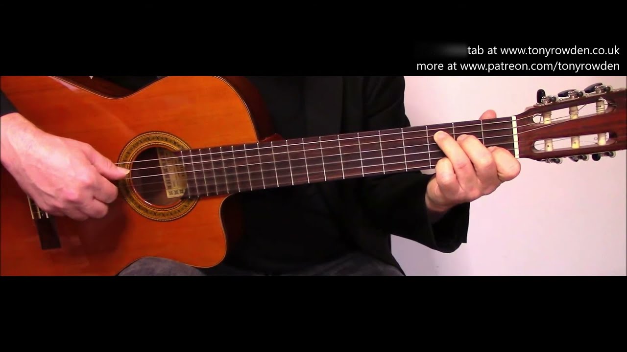 Aubrey - Bread fingerstyle guitar - link to TAB in description