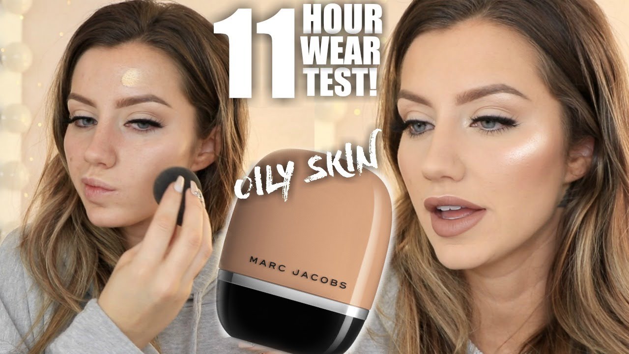 Marc Jacobs Shameless Foundation Review | Oily Skin | Jazzi Filipek