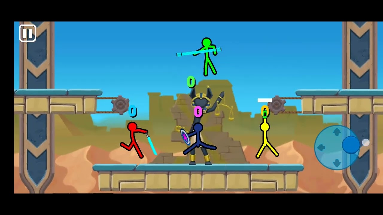 1v1v1v1 gameplay | Supreme Duelist Stickman