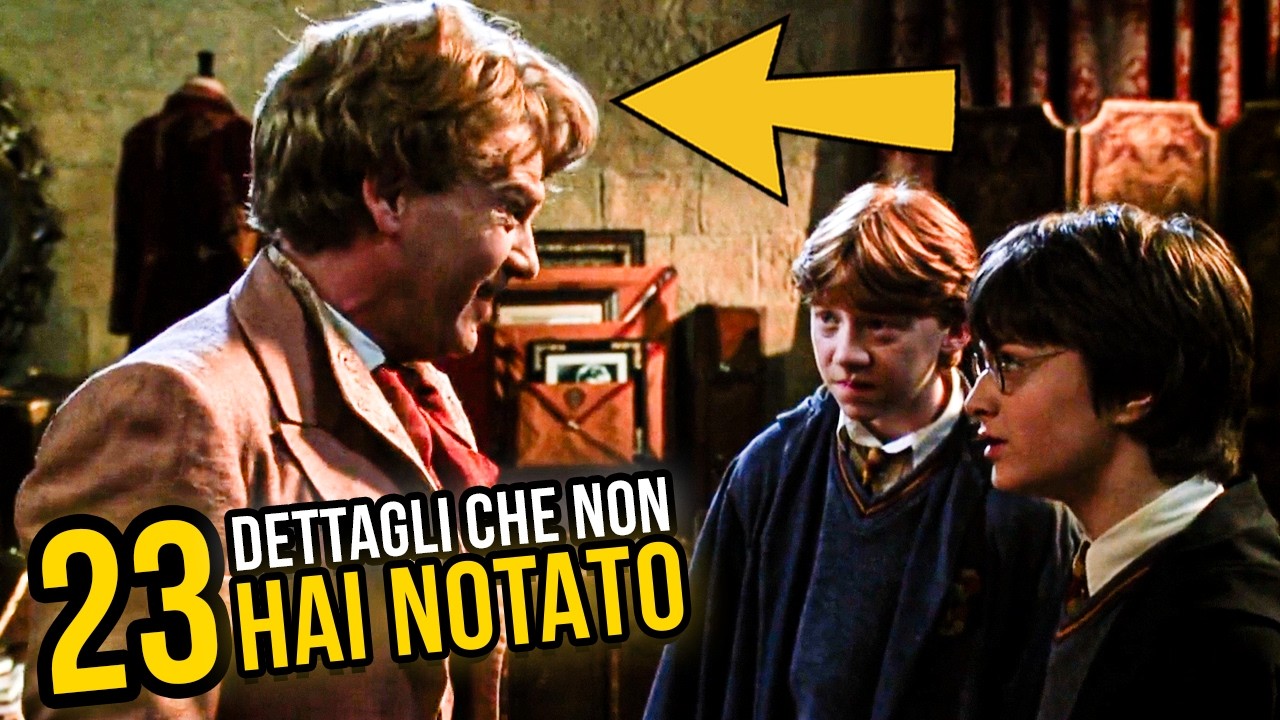 23 DETTAGLI che NON HAI NOTATO in HARRY POTTER E LA CAMERA DEI SEGRETI | Analisi e Curiosità