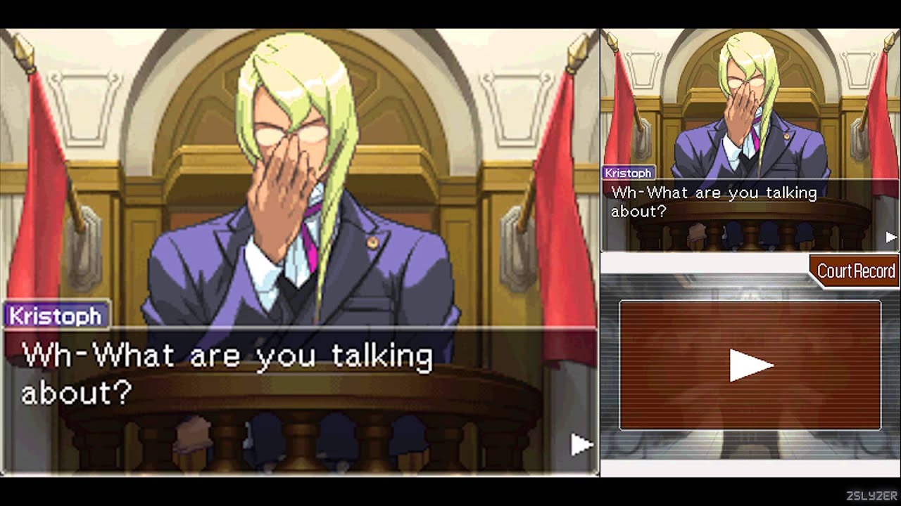 Apollo Justice: Ace Attorney #02 - Turnabout Trump ~ Trial Latter