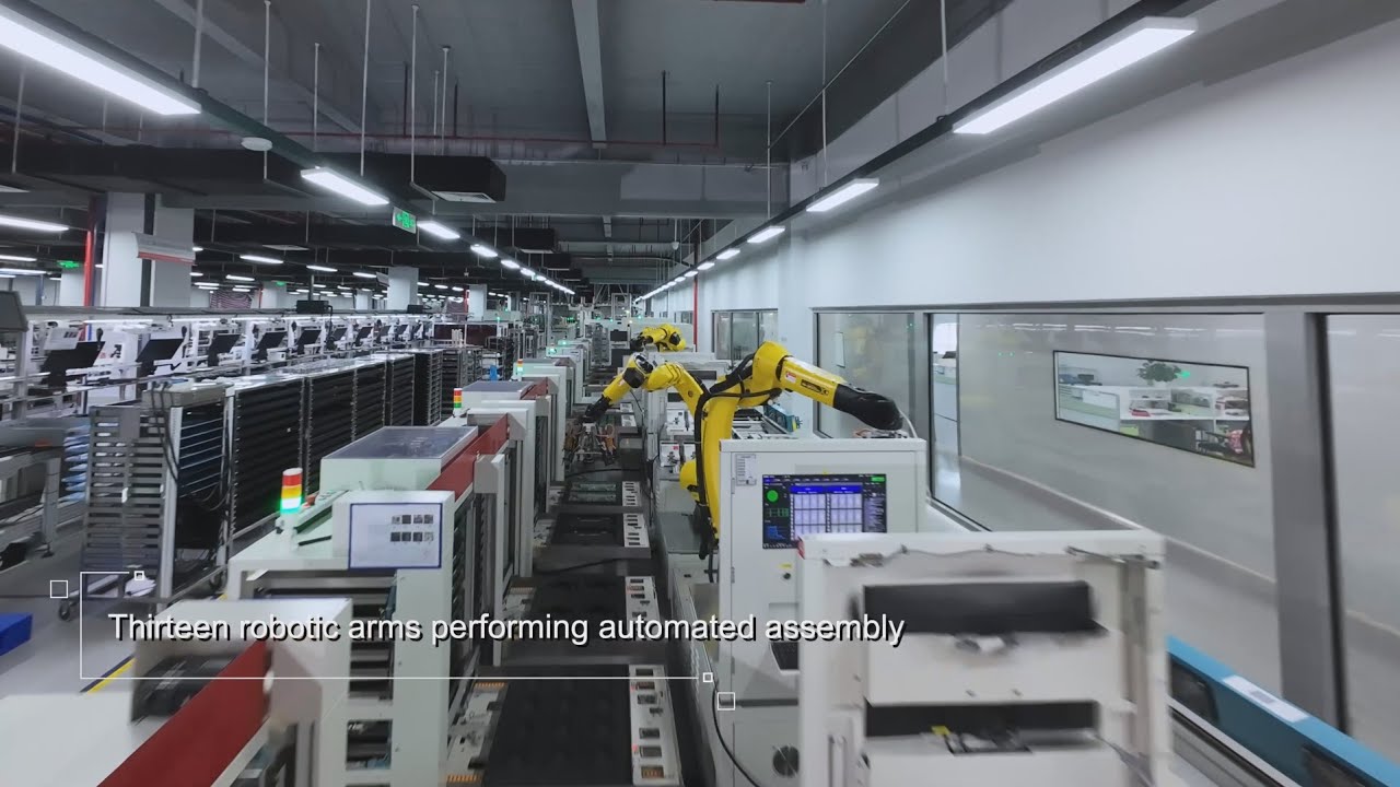 Inside the Ruijie Smart Factory Fully Automated, Green,  Intelligent Network Device Manufacturing