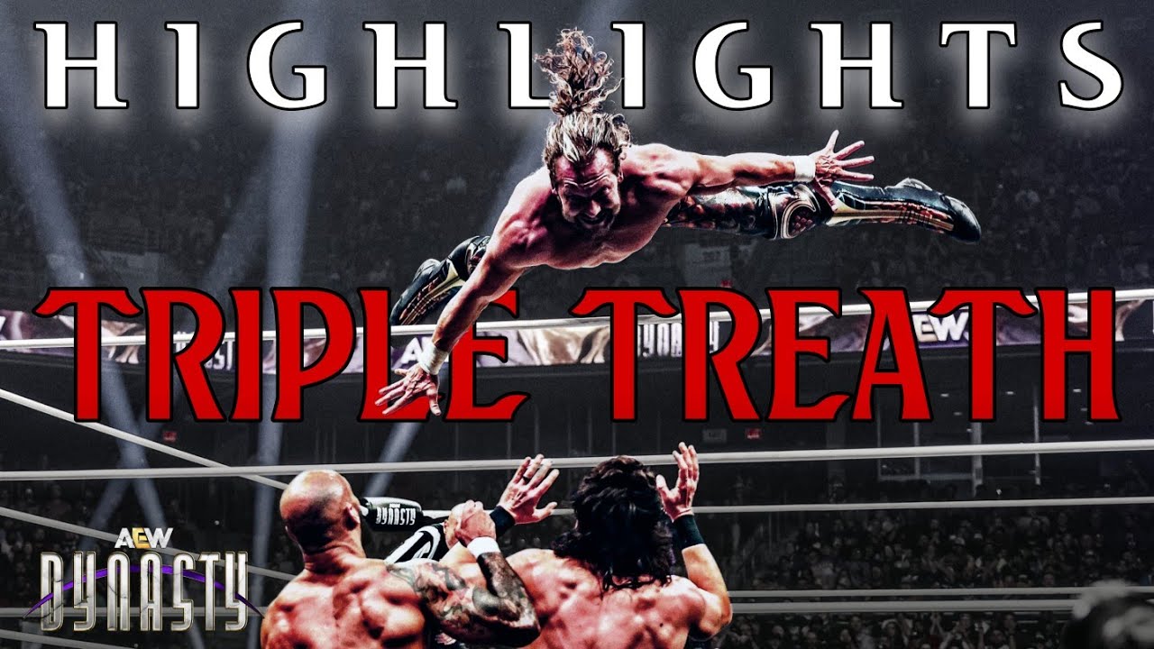 Kenny Omega Vs Ricochet Vs Mike Bailey - AEW International Championship - AEW Dynasty - Highlights