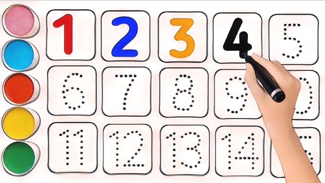 One two three || 1 to 100 counting || 123, 123 Numbers || learn to count  Counting Numbers ||