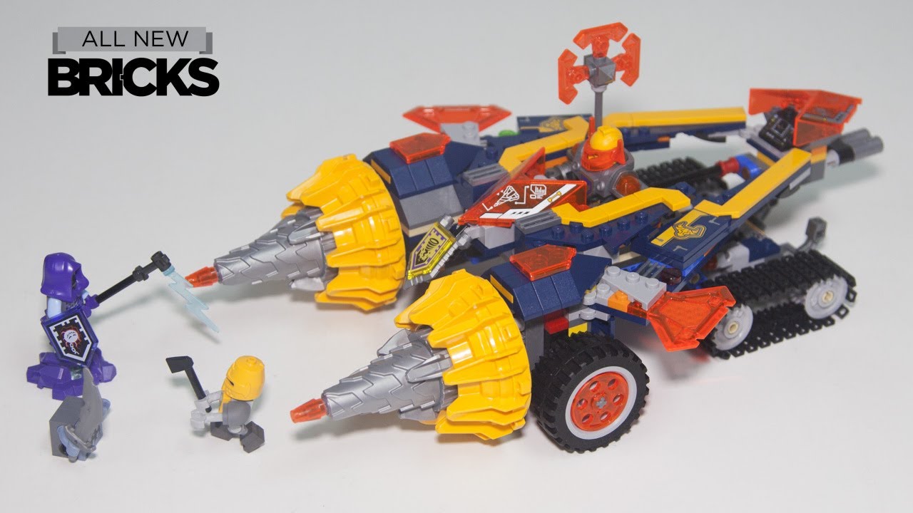 Lego Nexo Knights 70354 Axl's Rumble Maker Speed Build
