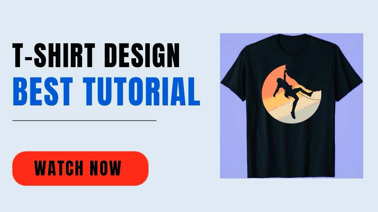 T-shirt design in illustrator//Basic t-Shirt design//illustrator design