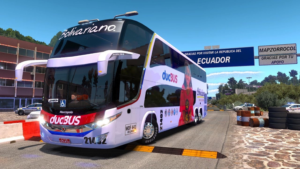 BUS BOLIVARIANO CRUZANDO LA FRONTERA CON ECUADOR!! | MARCOPOLO G7 | EURO TRUCK SIMULATOR 2