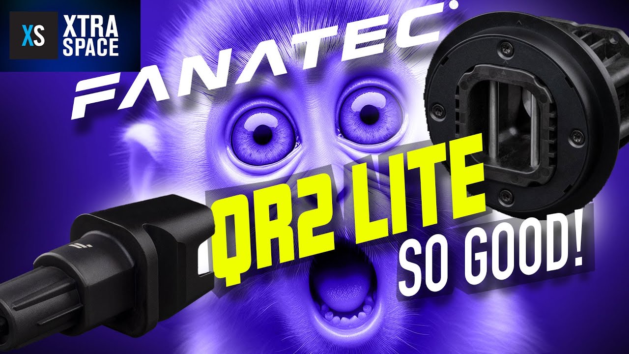 WOW Fanatec QR2 Lite! Big upgrade from QR1 Lite! #fanatec #simracing #granturismo