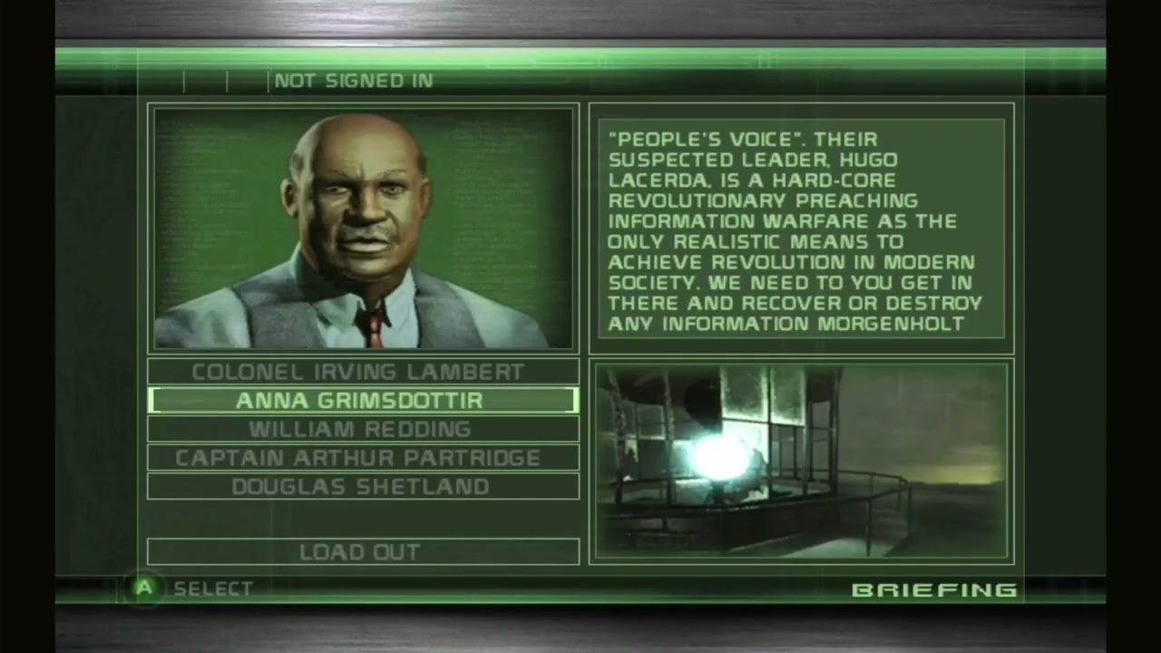 Splinter Cell Chaos Theory Full Playthrough