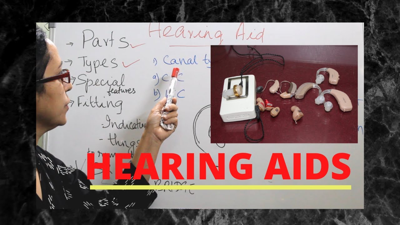049. Hearing aids- Types of hearing aid for hearing loss.  #audiology  #hearingaids