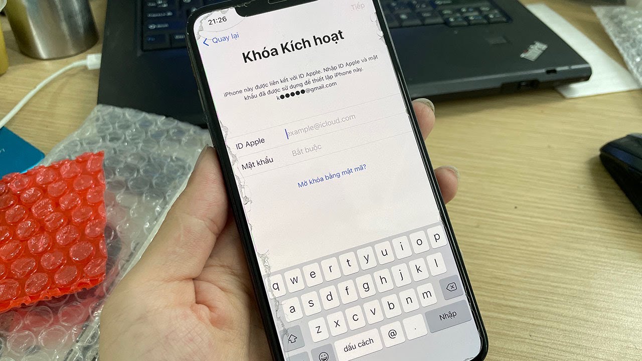 Sửa iPhone XSM chạy phần mềm lỗi 14, lỗi ram