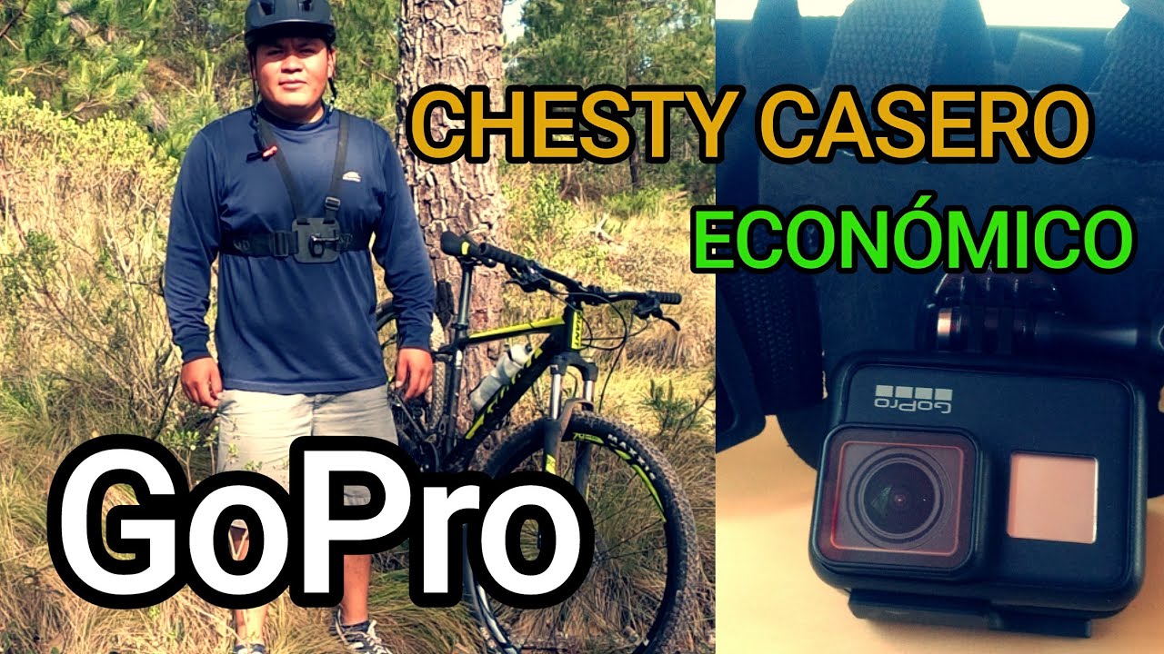 Como hacer un Chesty o Arnés casero para GoPro!
