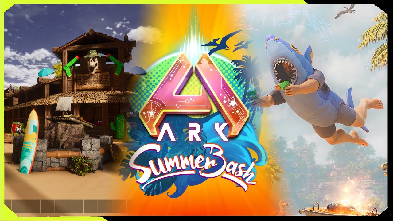 Summer Bash Event ist da | Alle Skins - Wie man den Hai Skin bekommt + Club ARK Mission