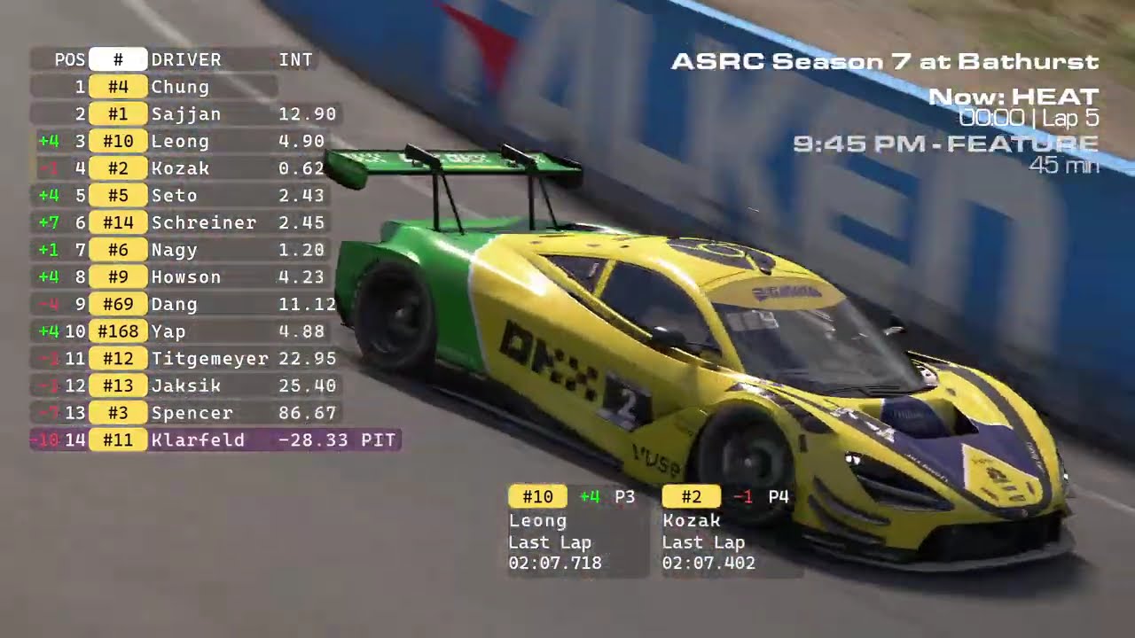 ASRC GT3 at Bathurst - Season 7 Round 3