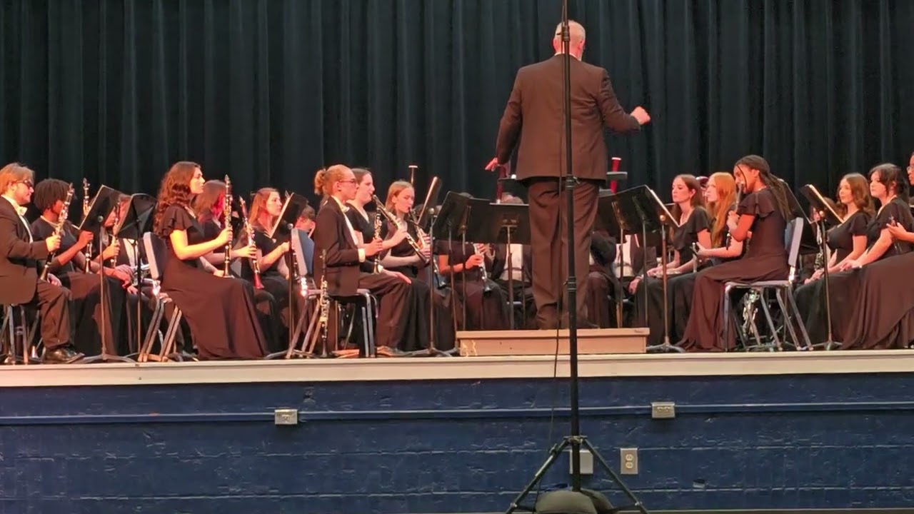 Crestview High School Wind Ensemble performing Yiddish Dances at MPA