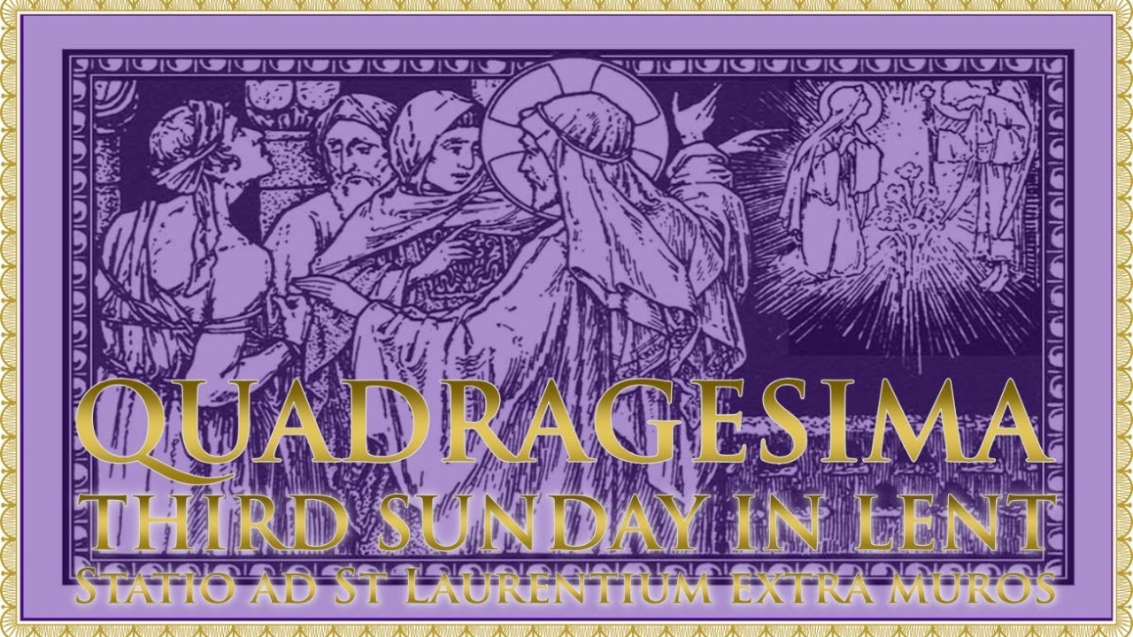 The Daily Mass: Sunday Lent III 📱