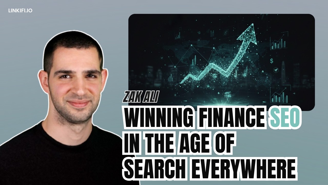 Finder’s Zak Ali: Search Everywhere Optimization. How Finance SEO Wins in 2026