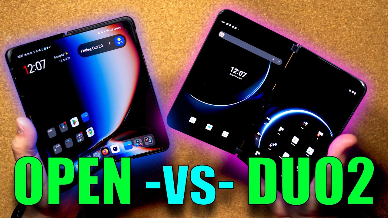 OnePlus Open vs Surface Duo 2: An Unfair Folding Phone Fight...