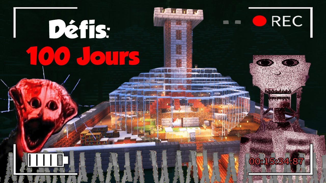 Survivre aux mods les plus Terrifiant de Minecraft pendant 100 jours en mod Hardcore (4)