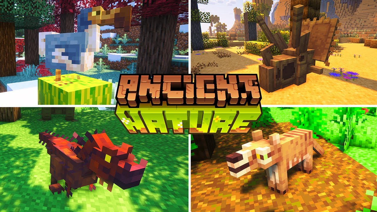 ESTE MOD ADICIONA DINOS E ANIMAIS PR&Eacute;-HIST&Oacute;RICOS NO MINECRAFT