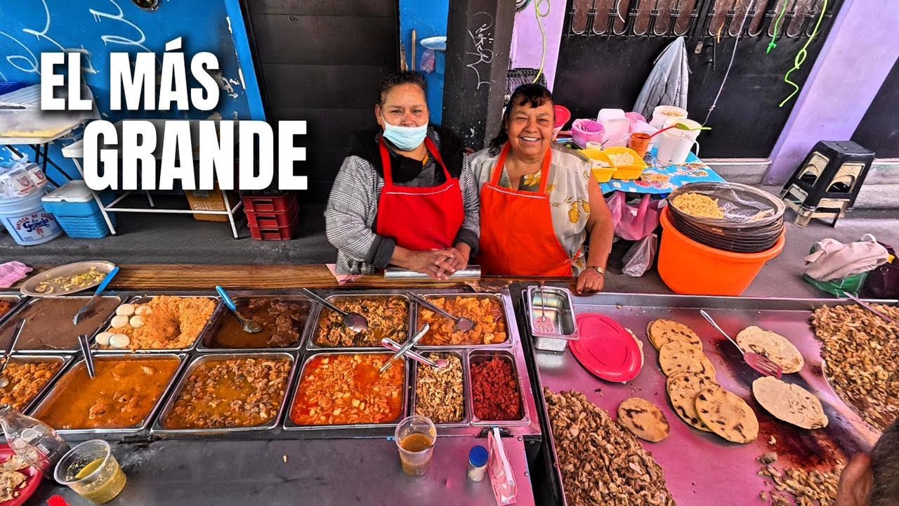 EL TACO MÁS GRANDE DE MÉXICO, sin DUDA que RICA es la COMIDA DE MICHOACÁN