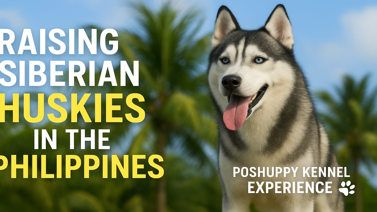 Raising Siberian Huskies in the Philippines | Poshuppy Kennel Experience