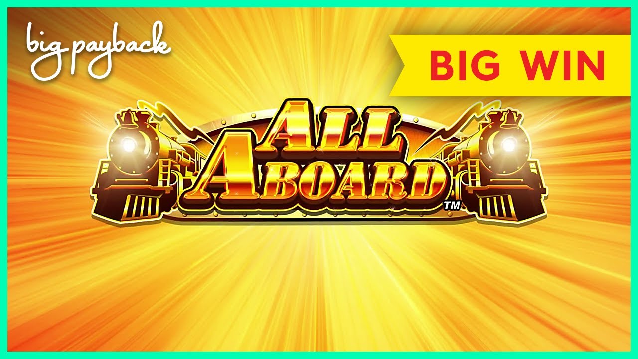 ALL FEATURES! All Aboard Piggy Pennies Slot - BIG WIN BONUS!