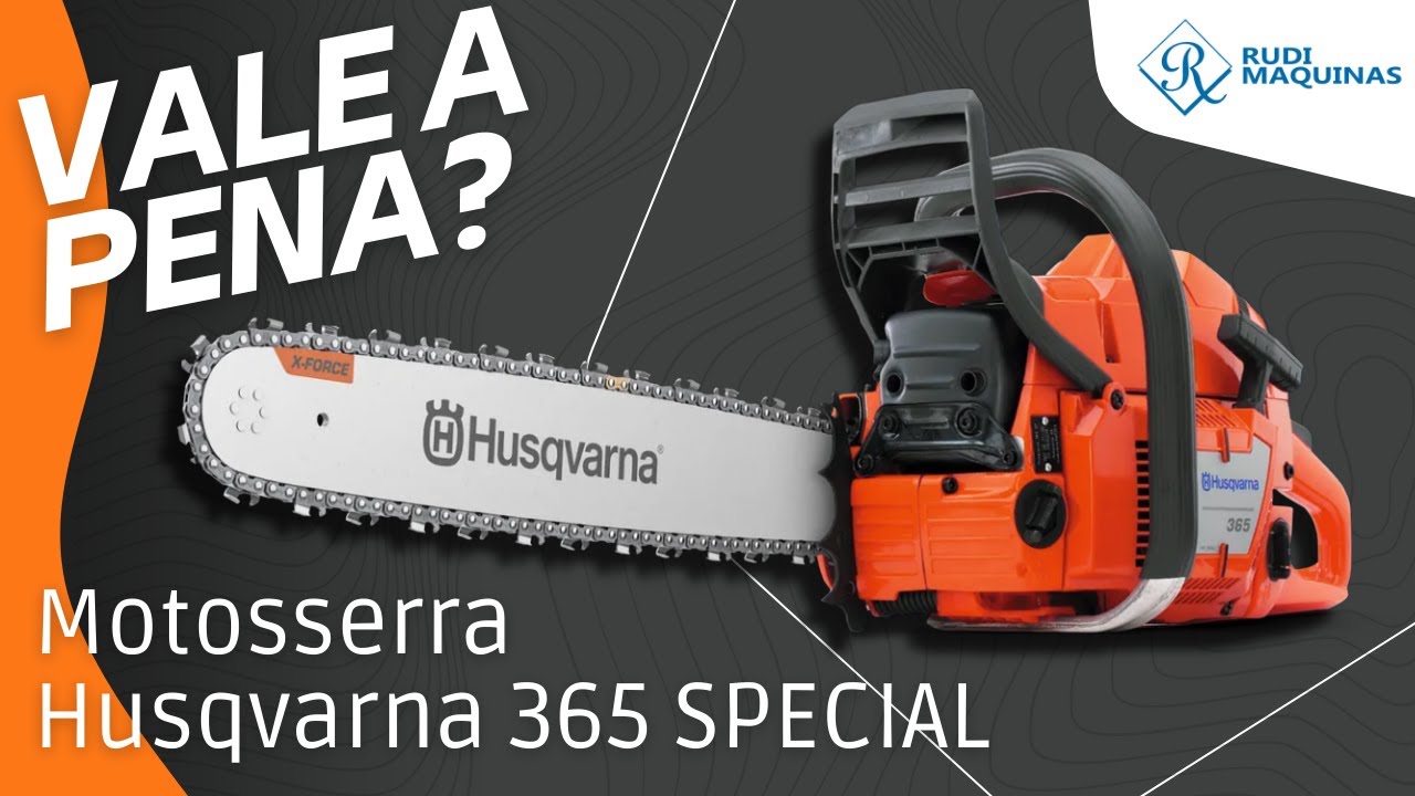 Motosserra Husqvarna 365 LANÇAMENTO - O Novo 61 + Vale a Pena + Entrega Técnica + Conheça a Máquina