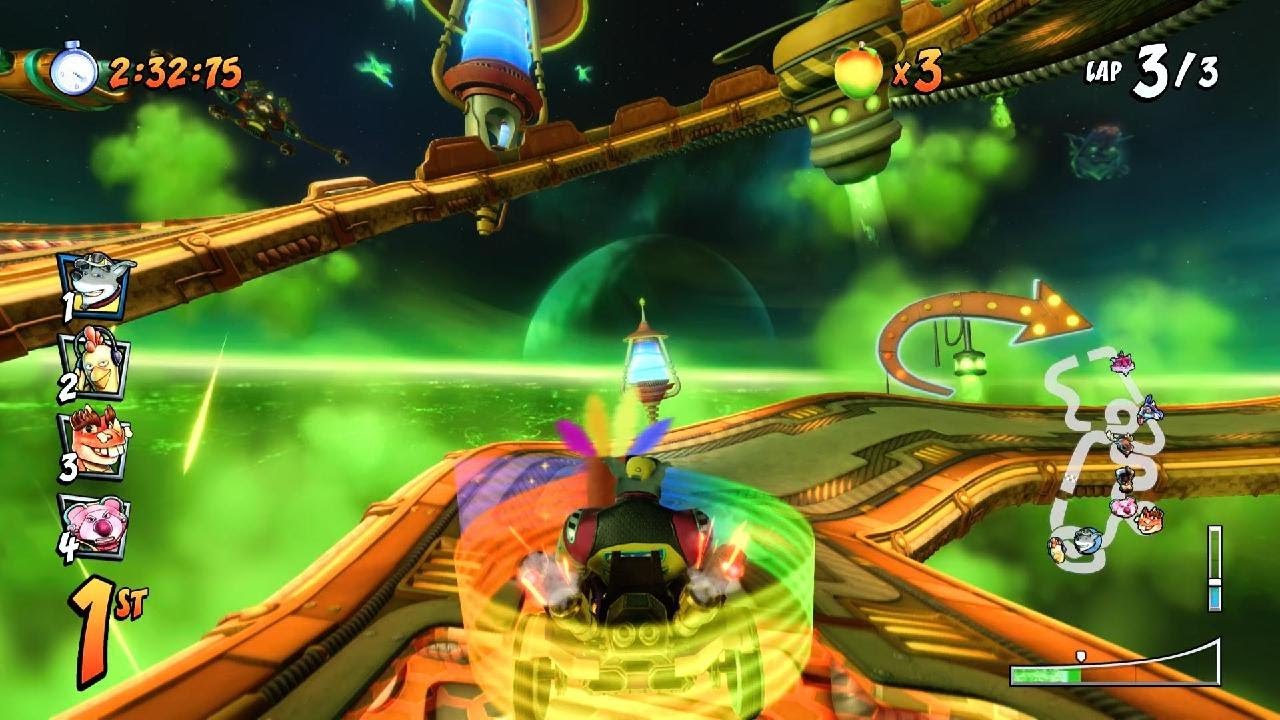 Space Cup: Crunch Bandicoot|Crash Team Racing Nitro-Fueled