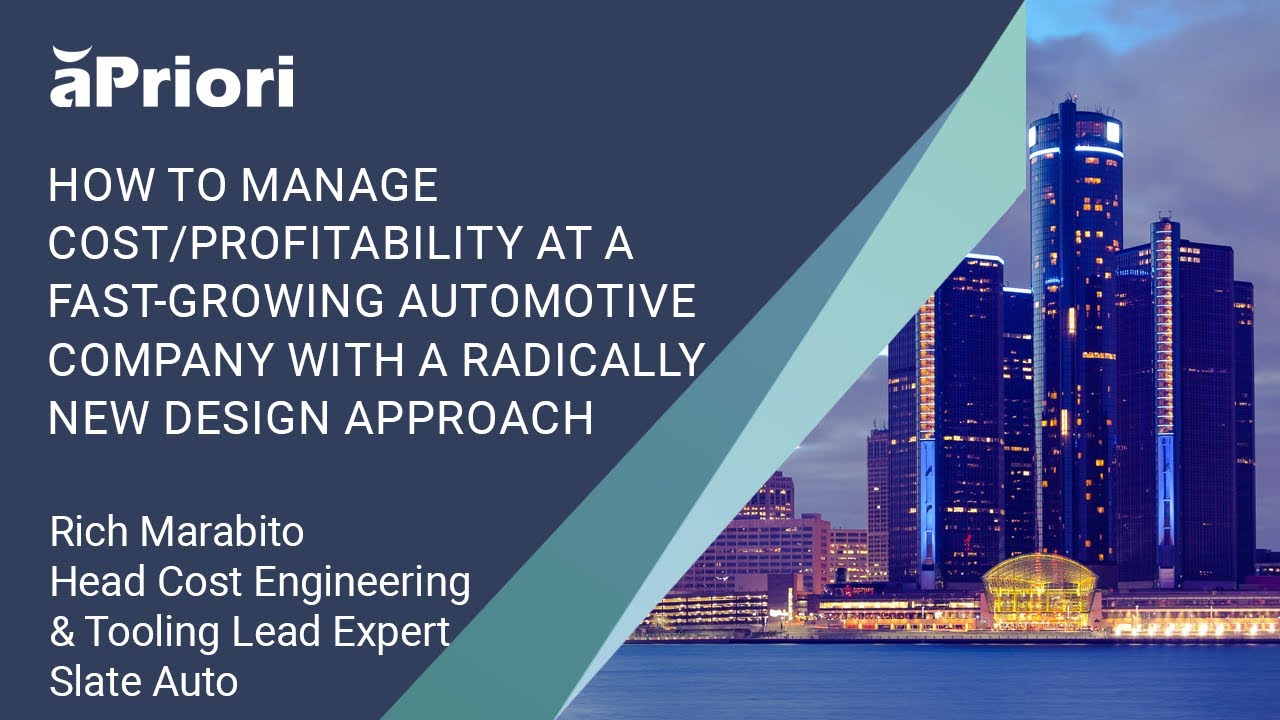 How to Manage Cost/Profitability at a Fast-Growing Automotive Company
