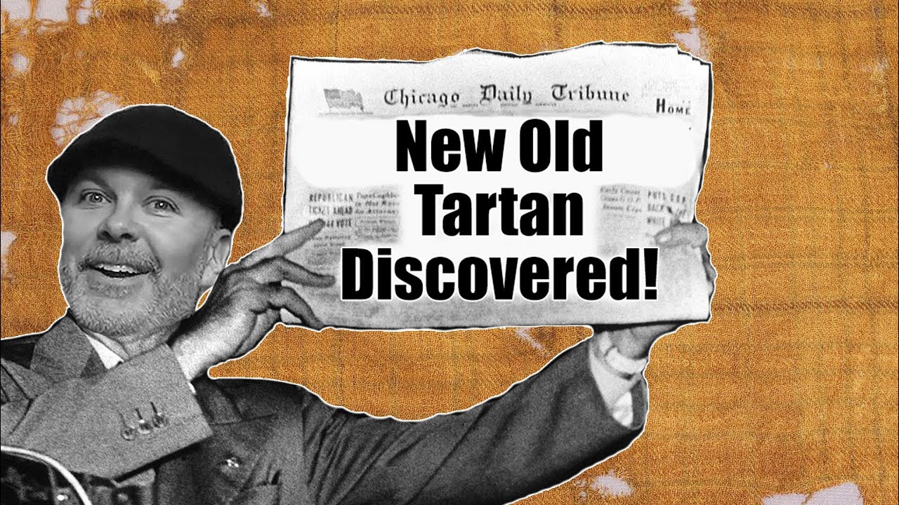 New Oldest Tartan (re)Discovered!  Glen Affric Tartan Study