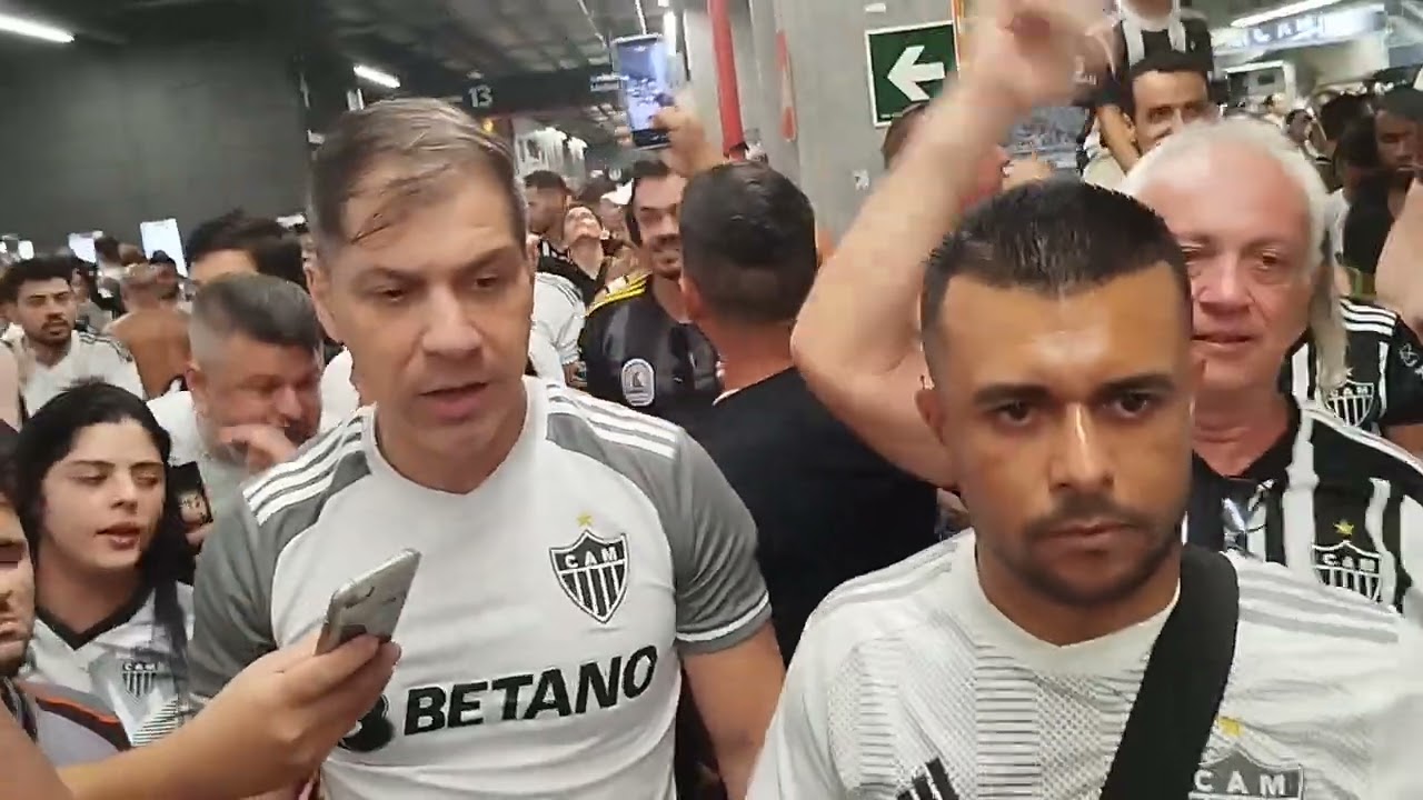 22/10/2024( Aquecimento da Bateria) Atlético.  X.  River Plate). Copa Libertadores.