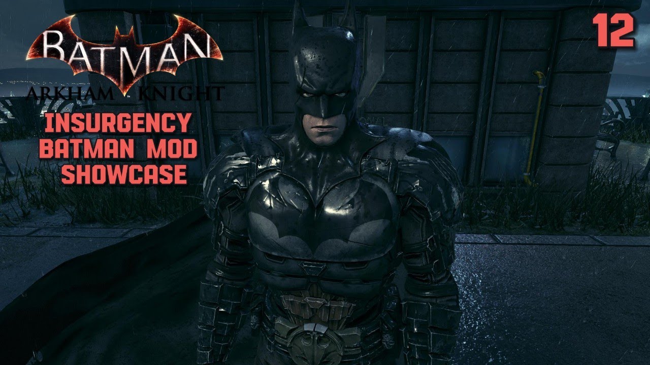 Batman Arkham Knight || Insurgency Batman Mod Showcase || Pc 4K 1080p