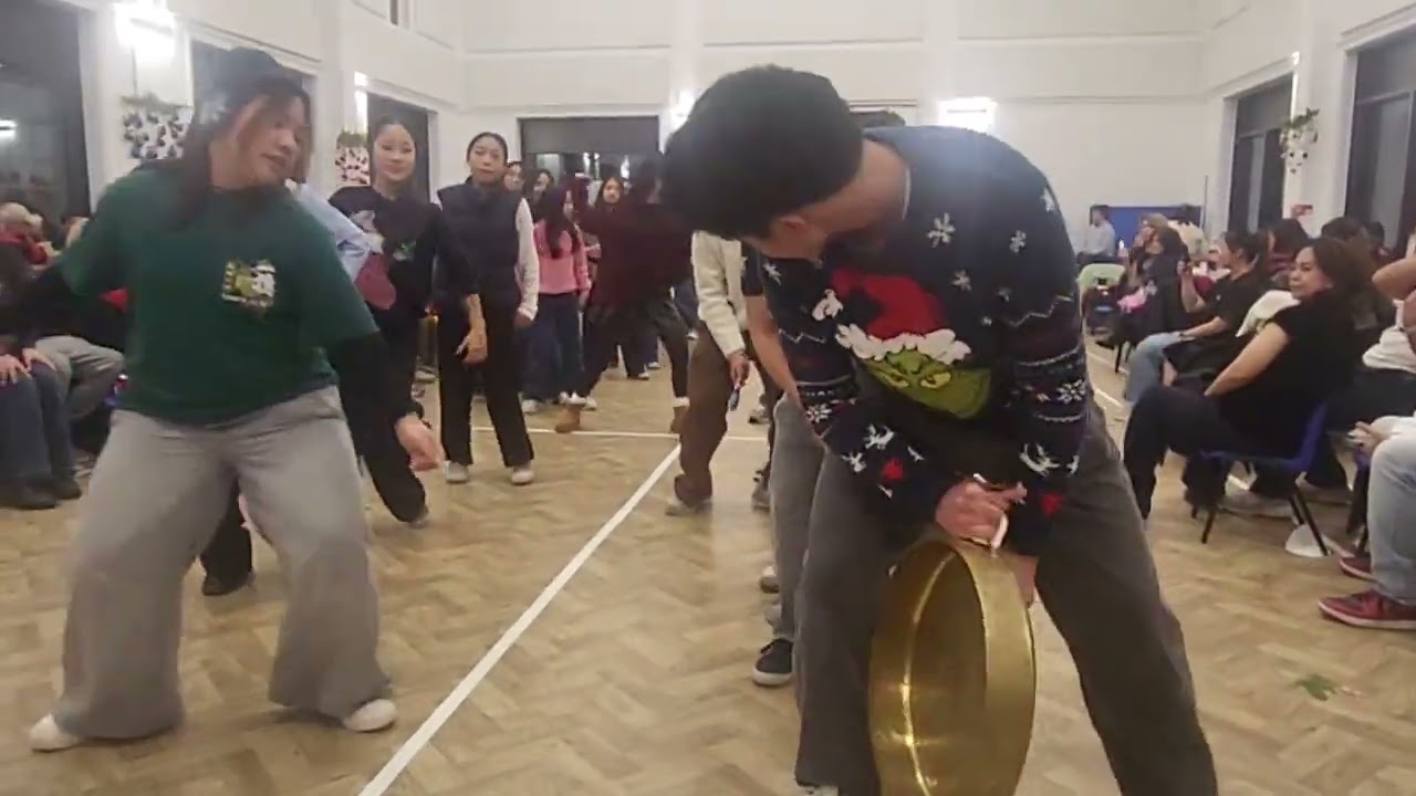 The young generations of Igorots in the UK are playing & dancing with the beat of the gong