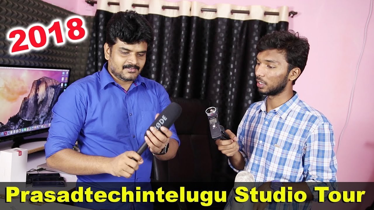 Prasadtechintelugu Studio Tour & Gear | Camera Mic & Editing Software of Prasadtechintelugu