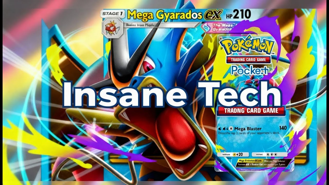 The STRONGEST Deck in Pokémon Pocket?! MEGA GYARADOS ex is UNSTOPPABLE!