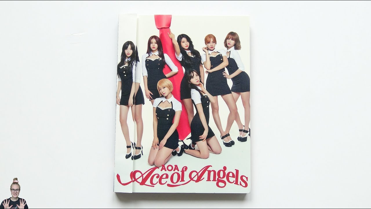 [ASMR] Unboxing AOA 1st Japanese Studio Album Ace of Angels (Type B Edition)