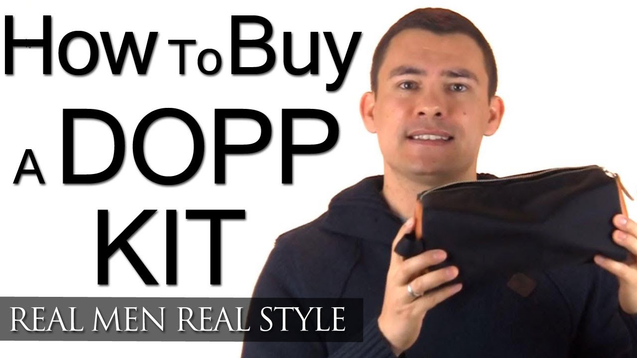 Buying A Dopp Kit - How To Buy A Quality Bathroom Bag - Men's Toiletry Bag - Blue Claw Co