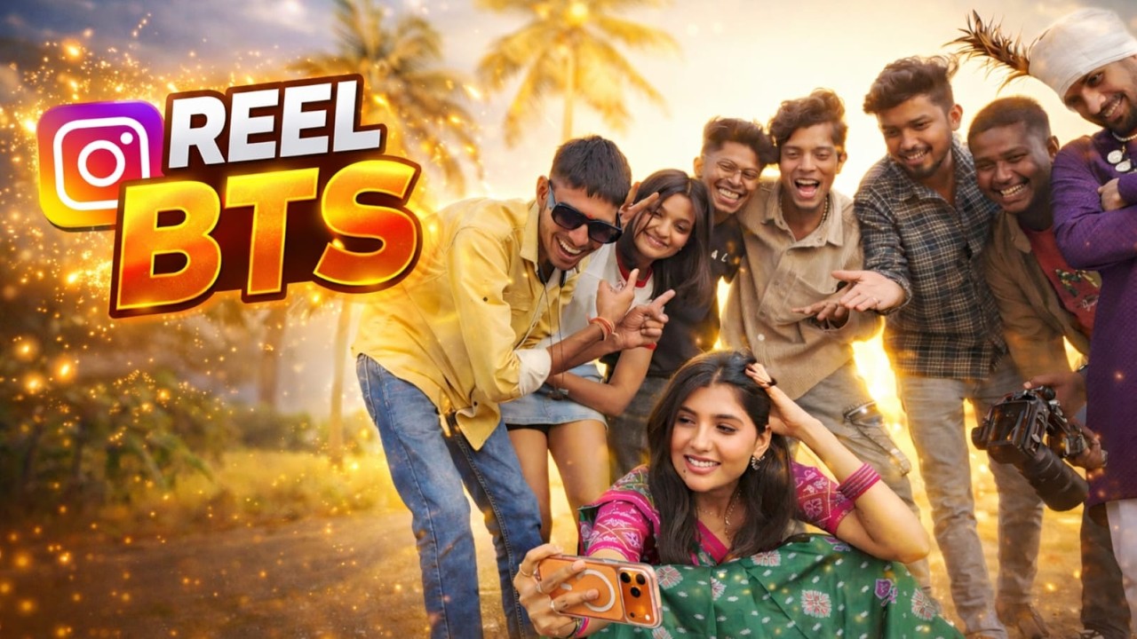 Dekho humara reel shoot kaise hota hai